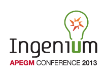 APEGM - Ingenium Conference 2013